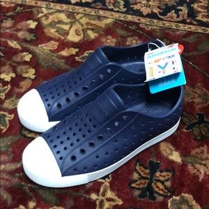 Natives Blue Boys Shoes.